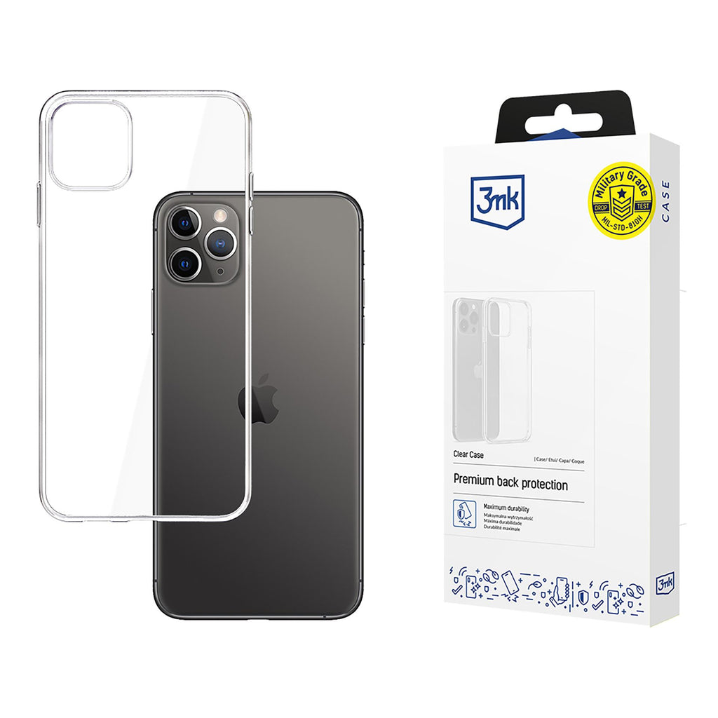 3mk skaidrus dėklas, skirtas iPhone 11 Pro Max – skaidrus -- iPhone 11 Pro Max