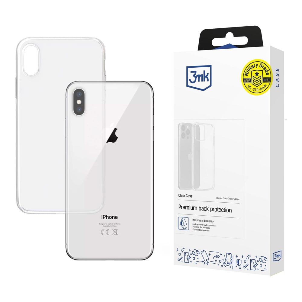 3mk Clear Case iPhone Xs Max - skaidri -- iPhone XS Max