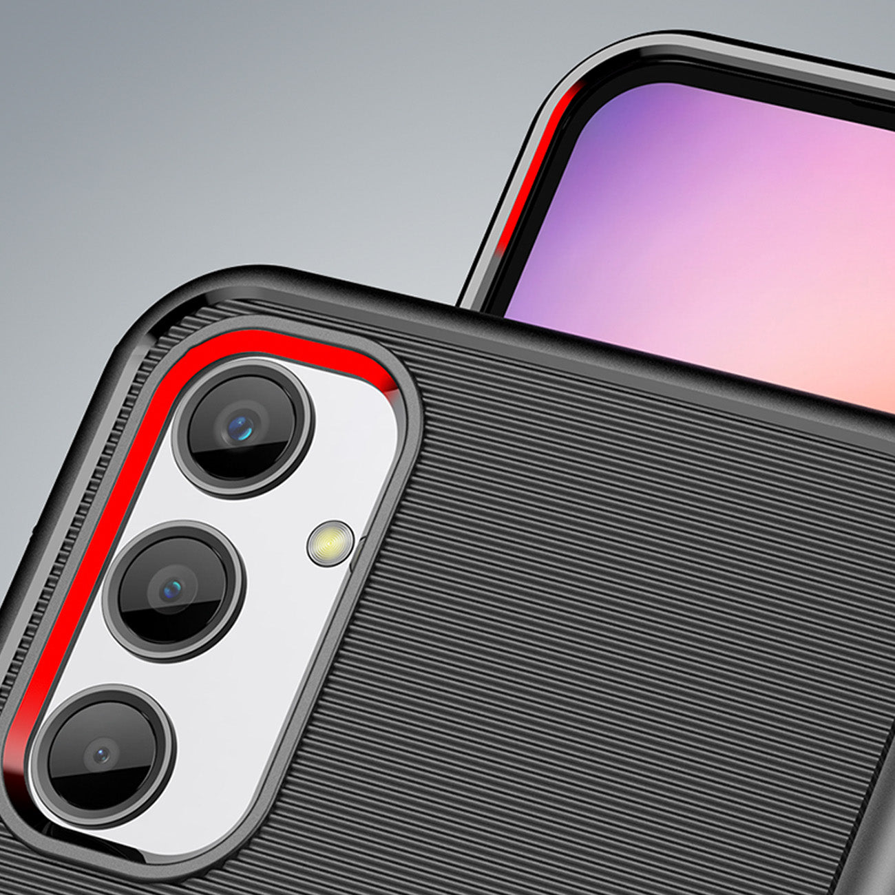 Apsauginis TPU dėklas Samsung Galaxy A24 4G – juodas