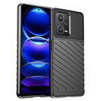 Šarvuotas TPU dėklas Xiaomi Redmi Note 12 Pro+ – juodas -- Xiaomi Redmi Note 12 Pro+