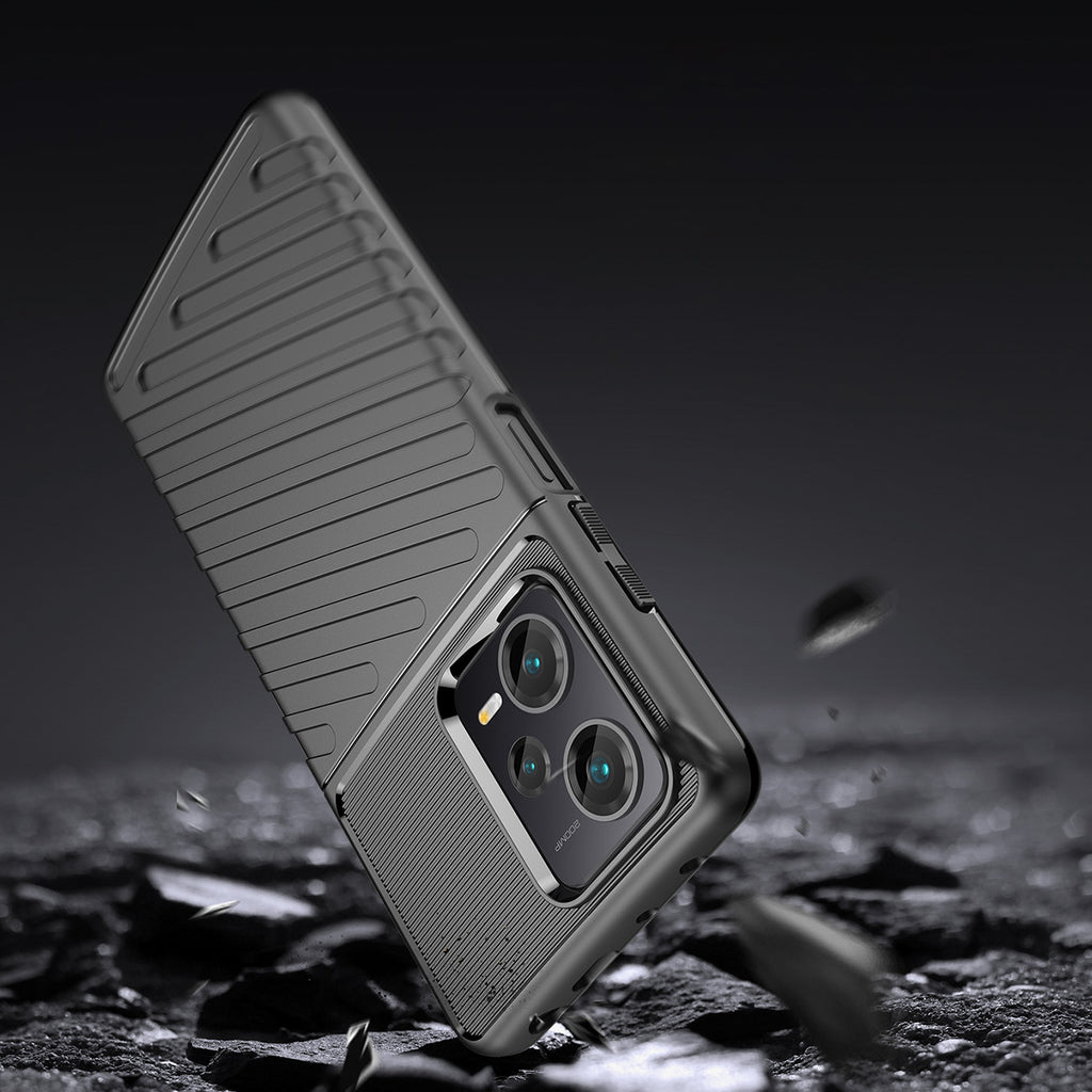 Šarvuotas TPU dėklas Xiaomi Redmi Note 12 Pro+ – juodas -- Xiaomi Redmi Note 12 Pro+