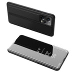 Clear View dėklas Xiaomi Redmi Note 12 5G / Poco X5 5G – juodas -- Xiaomi Redmi Note 12