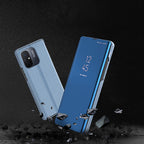 Clear View dėklas Xiaomi Redmi 11A/12C, Poco C55 – juodas -- Xiaomi Redmi 11A