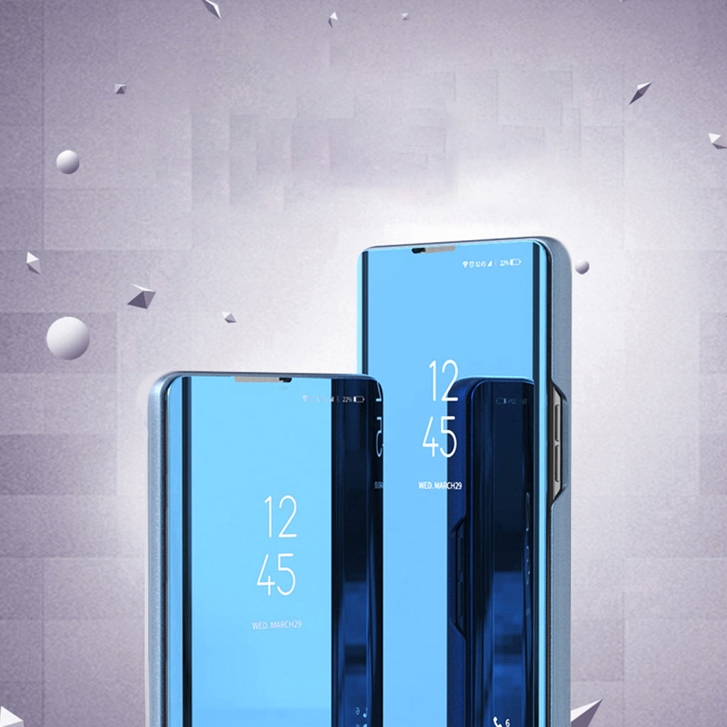 Clear View Case dėklas Samsung Galaxy A24 4G – mėlynas