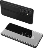 Clear View Case dėklas Samsung Galaxy A24 4G – juodas