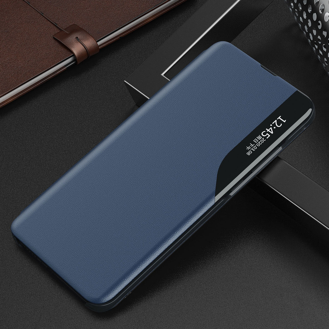 Eco odos dėklas Samsung Galaxy A24 4G – mėlynas