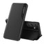 Eco Leather View dėklas Samsung Galaxy A24 4G – juodas