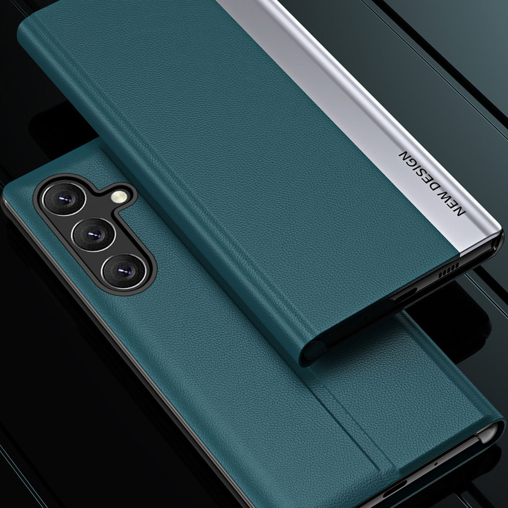 Sleep Case Pro dėklas Samsung Galaxy A24 4G – mėlynas