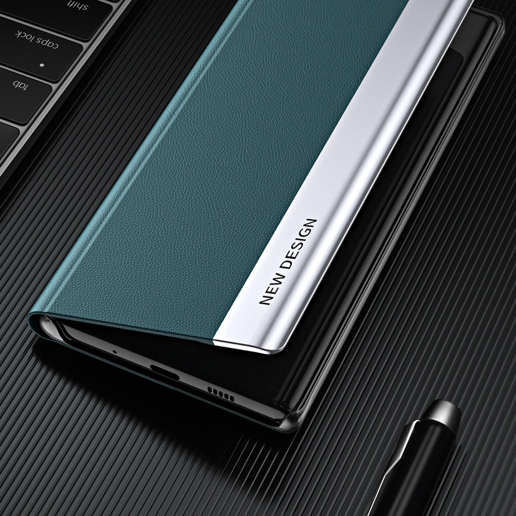 Sleep Case Pro dėklas Samsung Galaxy A24 4G – mėlynas