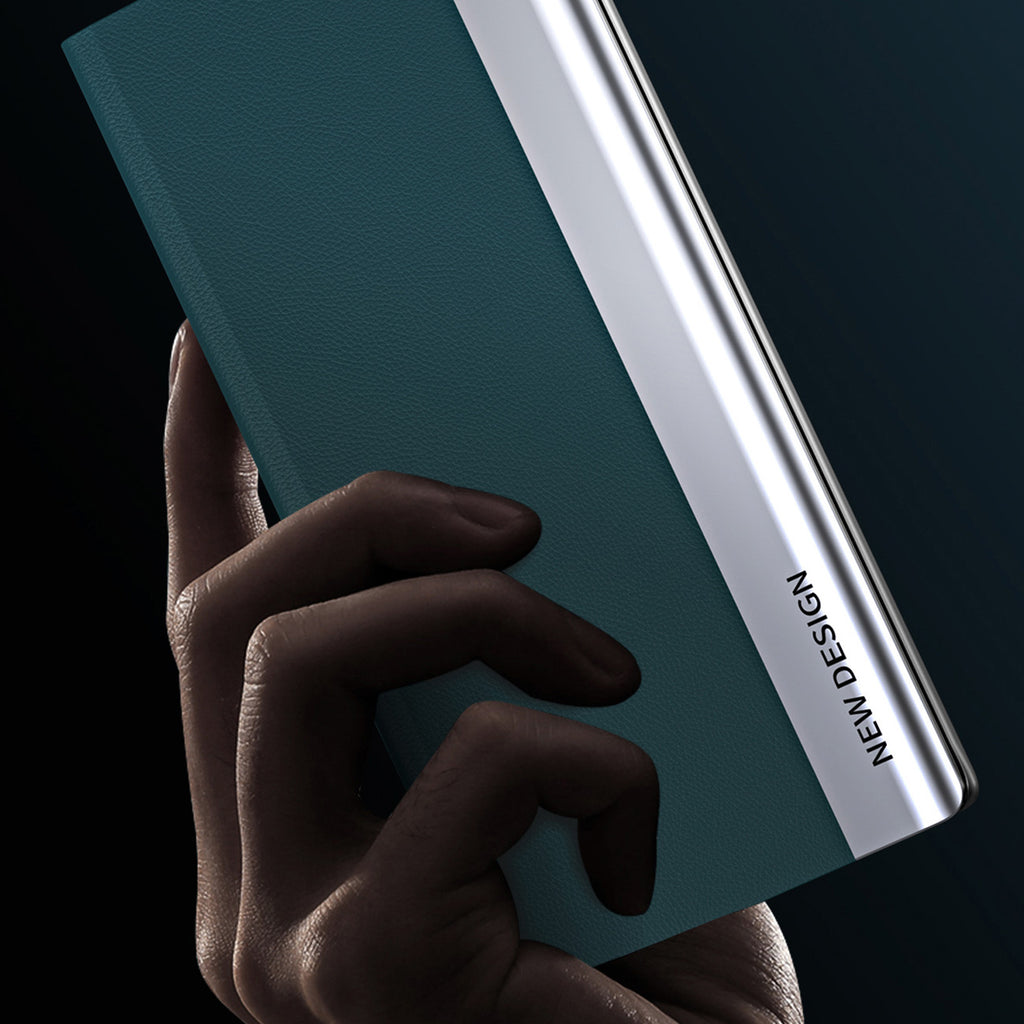 Sleep Case Pro dėklas Samsung Galaxy A24 4G – mėlynas