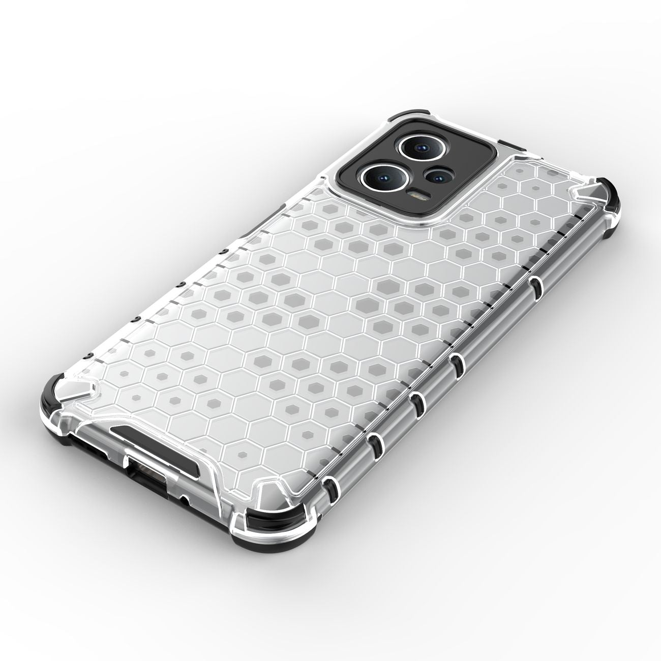 Honeycomb dėklas Xiaomi Redmi Note 12 5G / Poco X5 5G – juodas -- Xiaomi Redmi Note 12