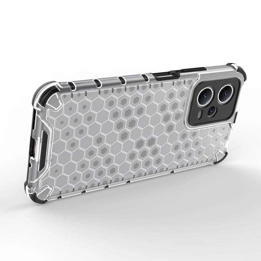 Honeycomb dėklas Xiaomi Redmi Note 12 5G / Poco X5 5G – juodas -- Xiaomi Redmi Note 12