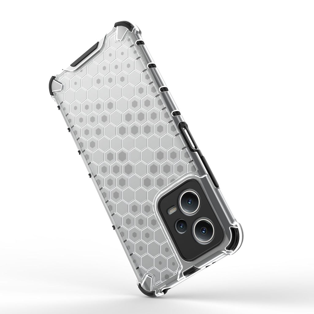 Honeycomb dėklas Xiaomi Redmi Note 12 5G / Poco X5 5G – juodas -- Xiaomi Redmi Note 12