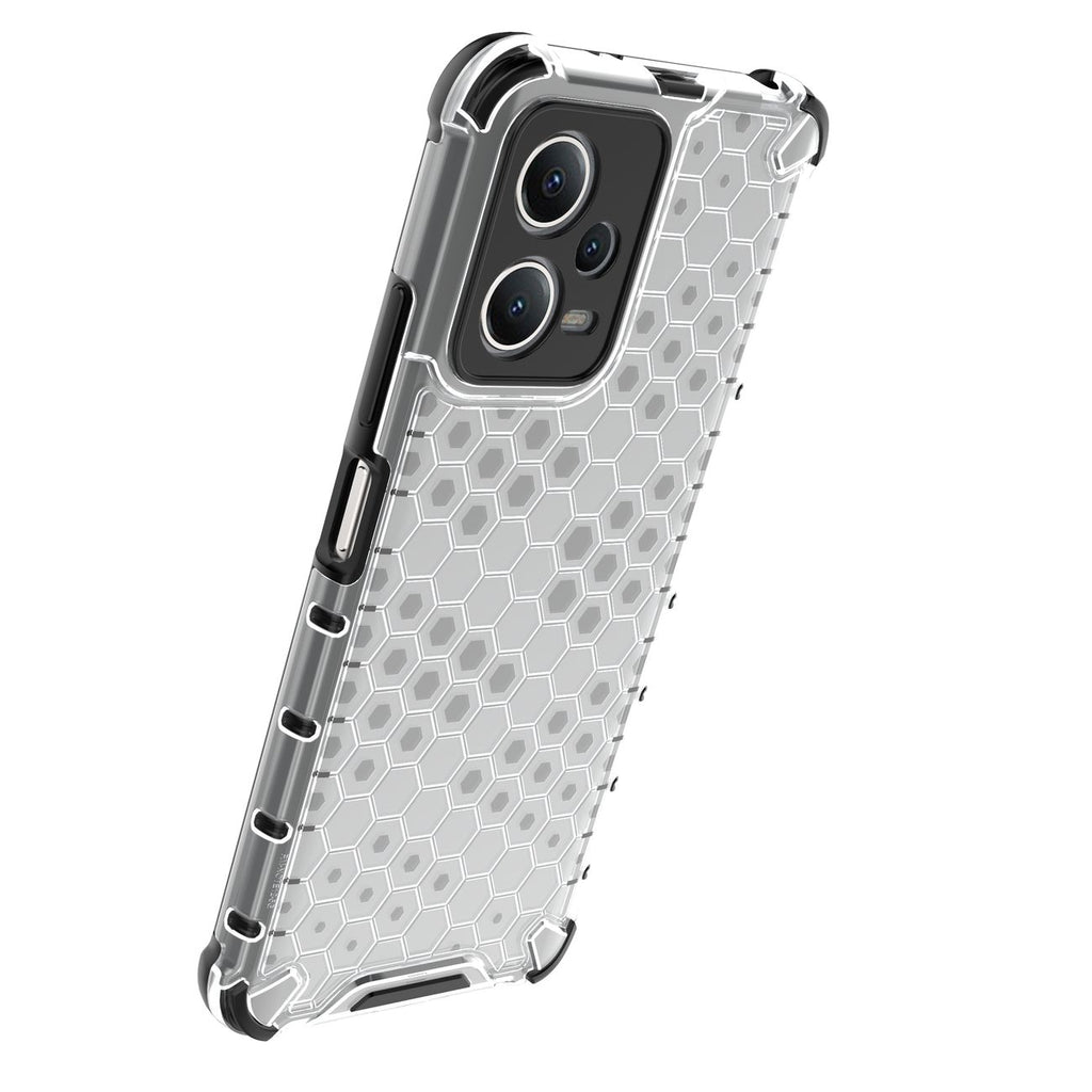 Honeycomb dėklas Xiaomi Redmi Note 12 5G / Poco X5 5G – juodas -- Xiaomi Redmi Note 12