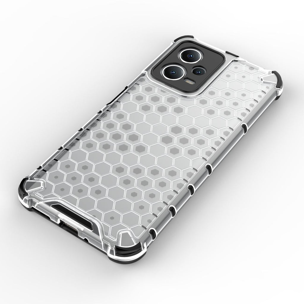 Honeycomb dėklas Xiaomi Redmi Note 12 5G / Poco X5 5G – juodas -- Xiaomi Redmi Note 12