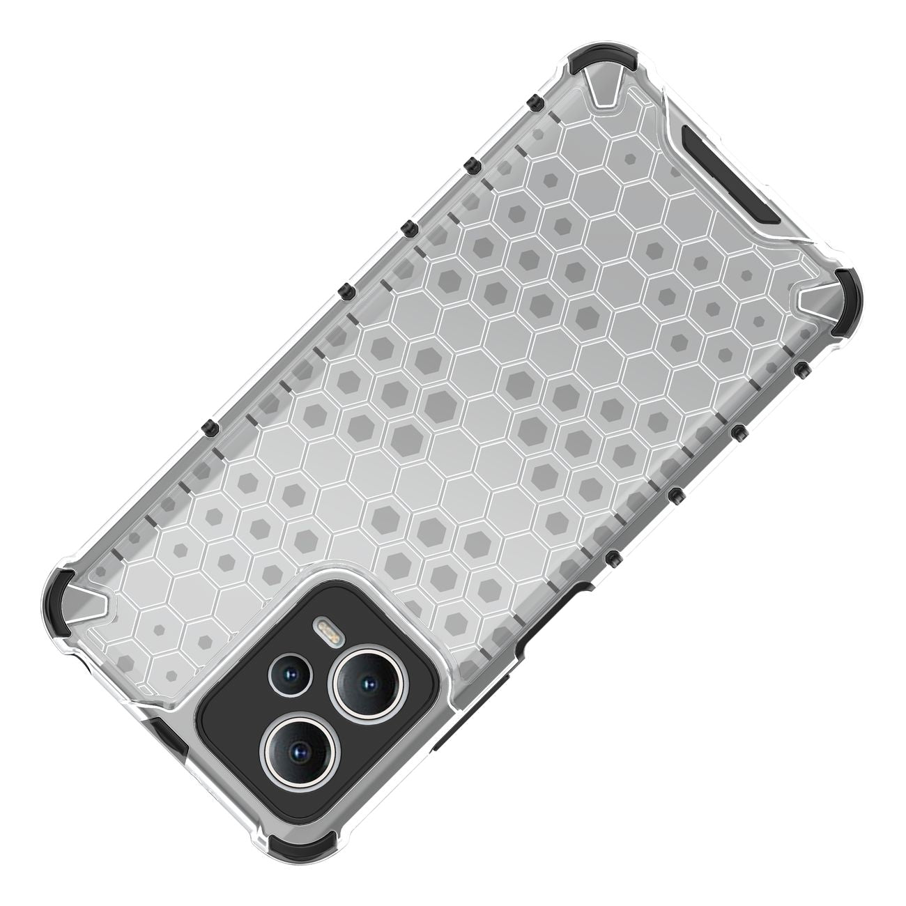 Honeycomb dėklas Xiaomi Redmi Note 12 5G / Poco X5 5G – juodas -- Xiaomi Redmi Note 12