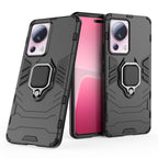 Ring Armor dėklas Xiaomi 13 Lite – juodas, su žiedu -- Xiaomi 13 Lite