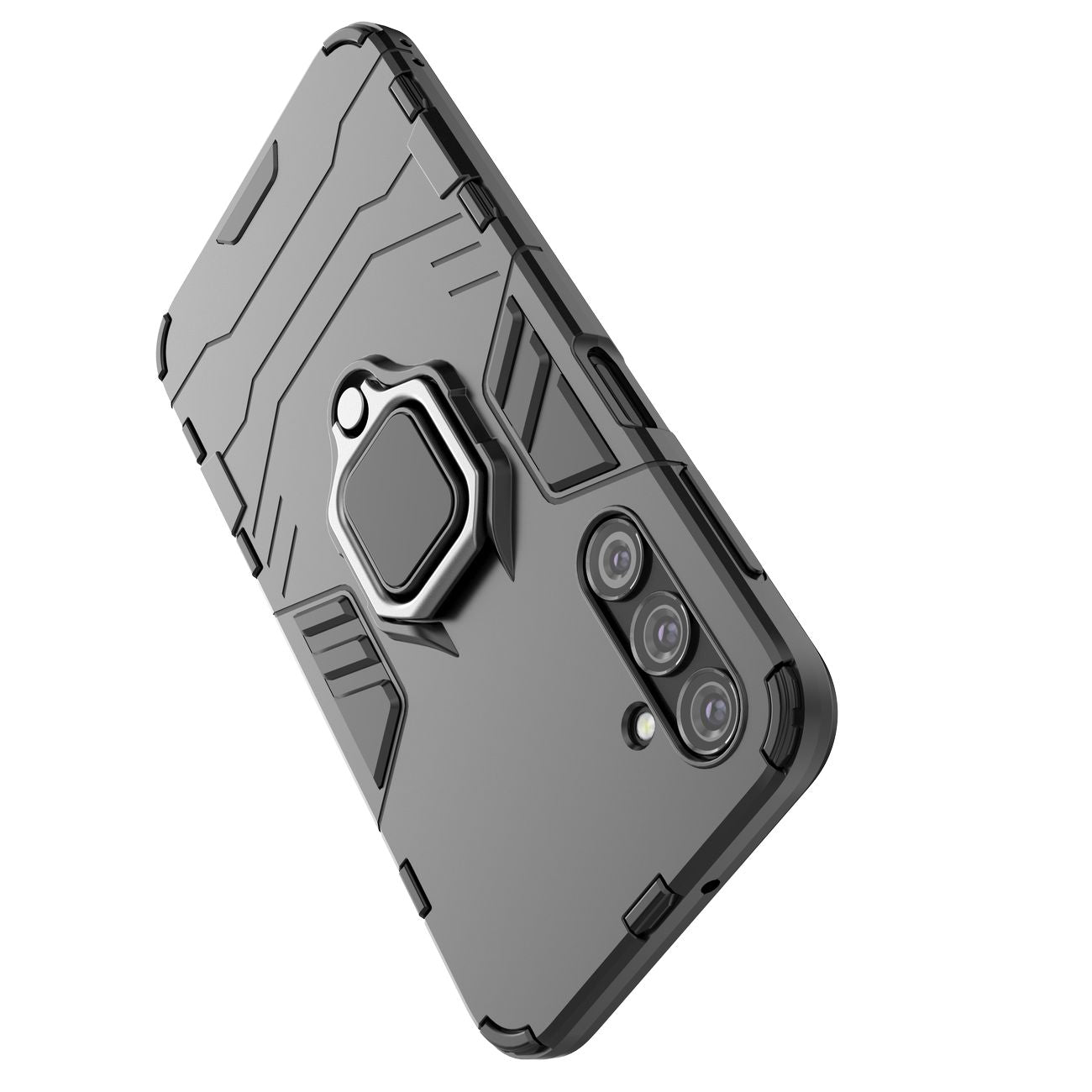 Ring Armor šarvuotas dėklas Samsung Galaxy A24 4G – juodas