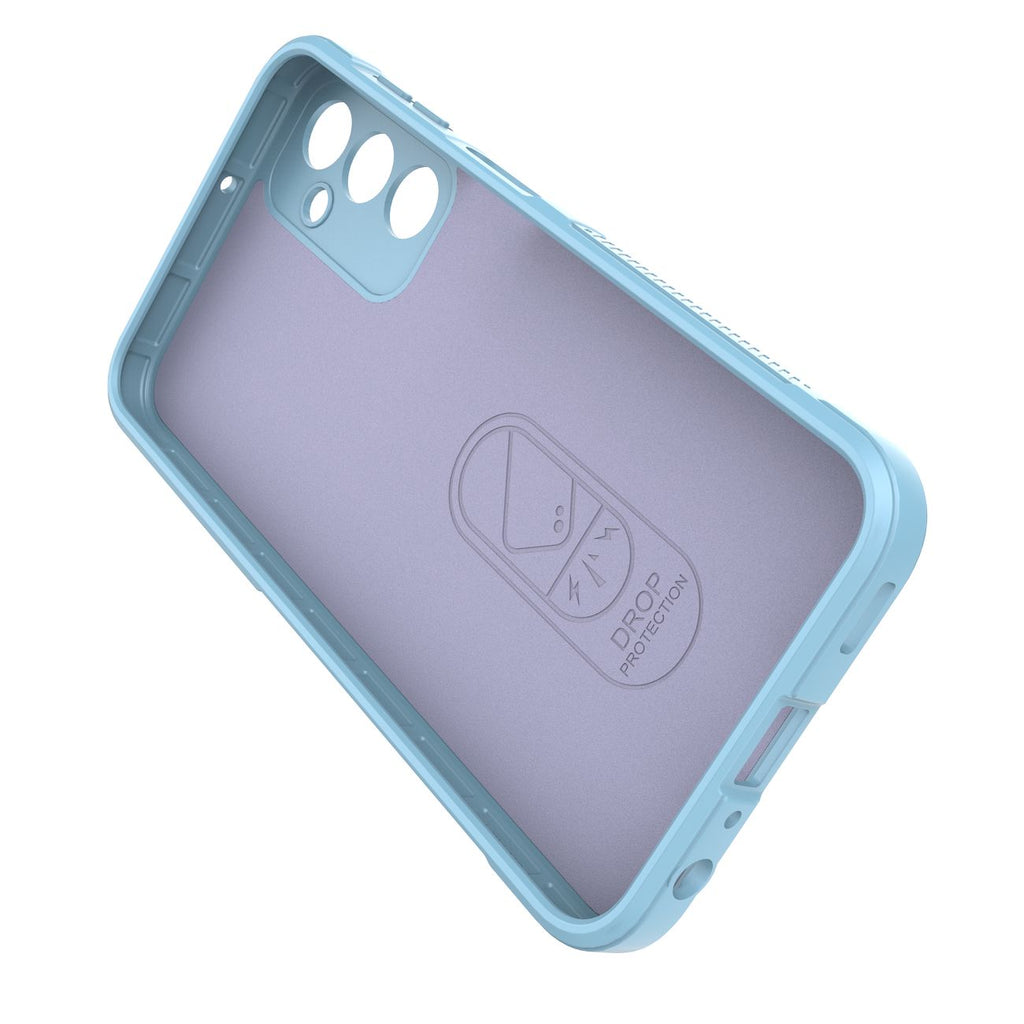Magic Shield dėklas Samsung Galaxy A24 4G – šviesiai mėlynas