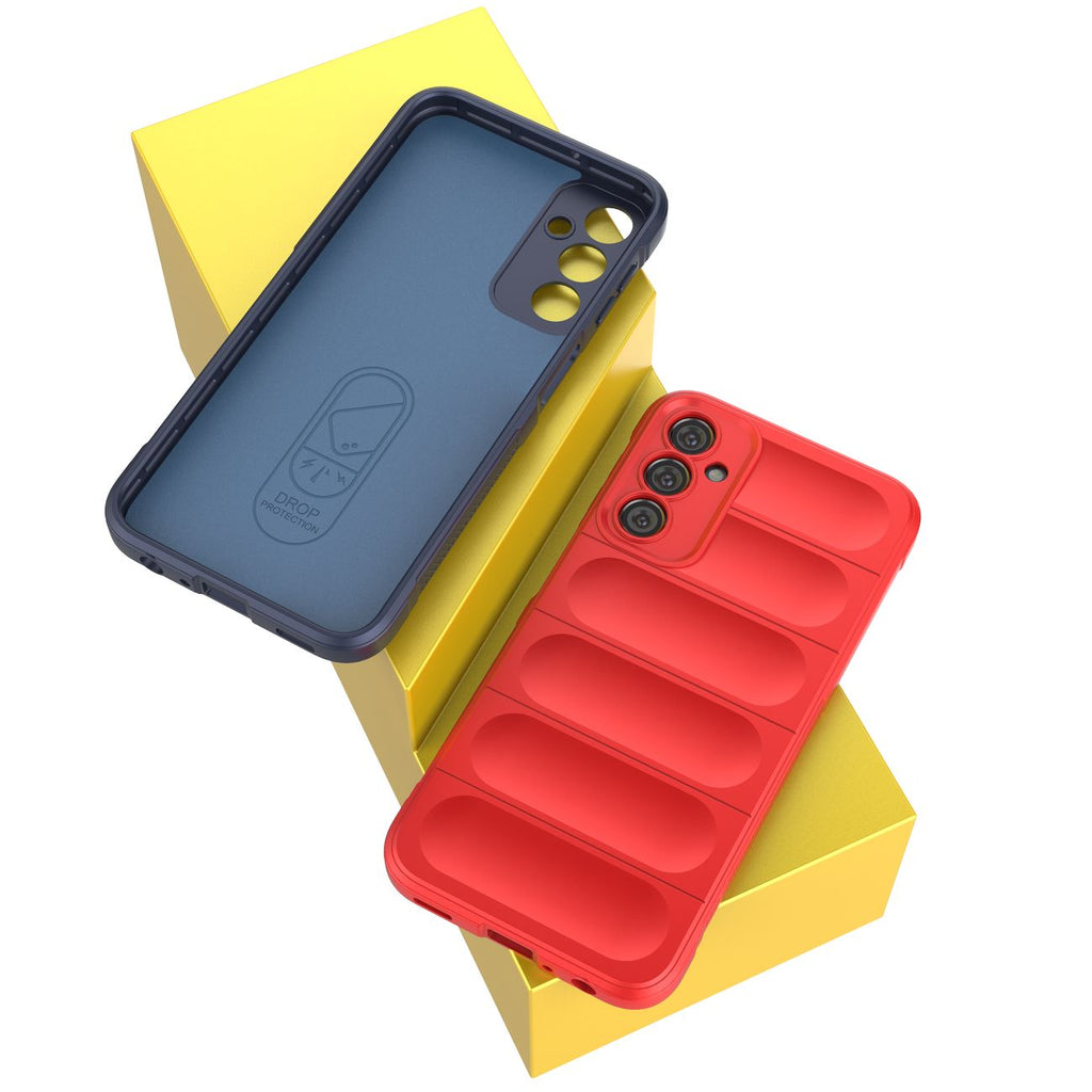 Magic Shield dėklas Samsung Galaxy A24 4G – raudonas