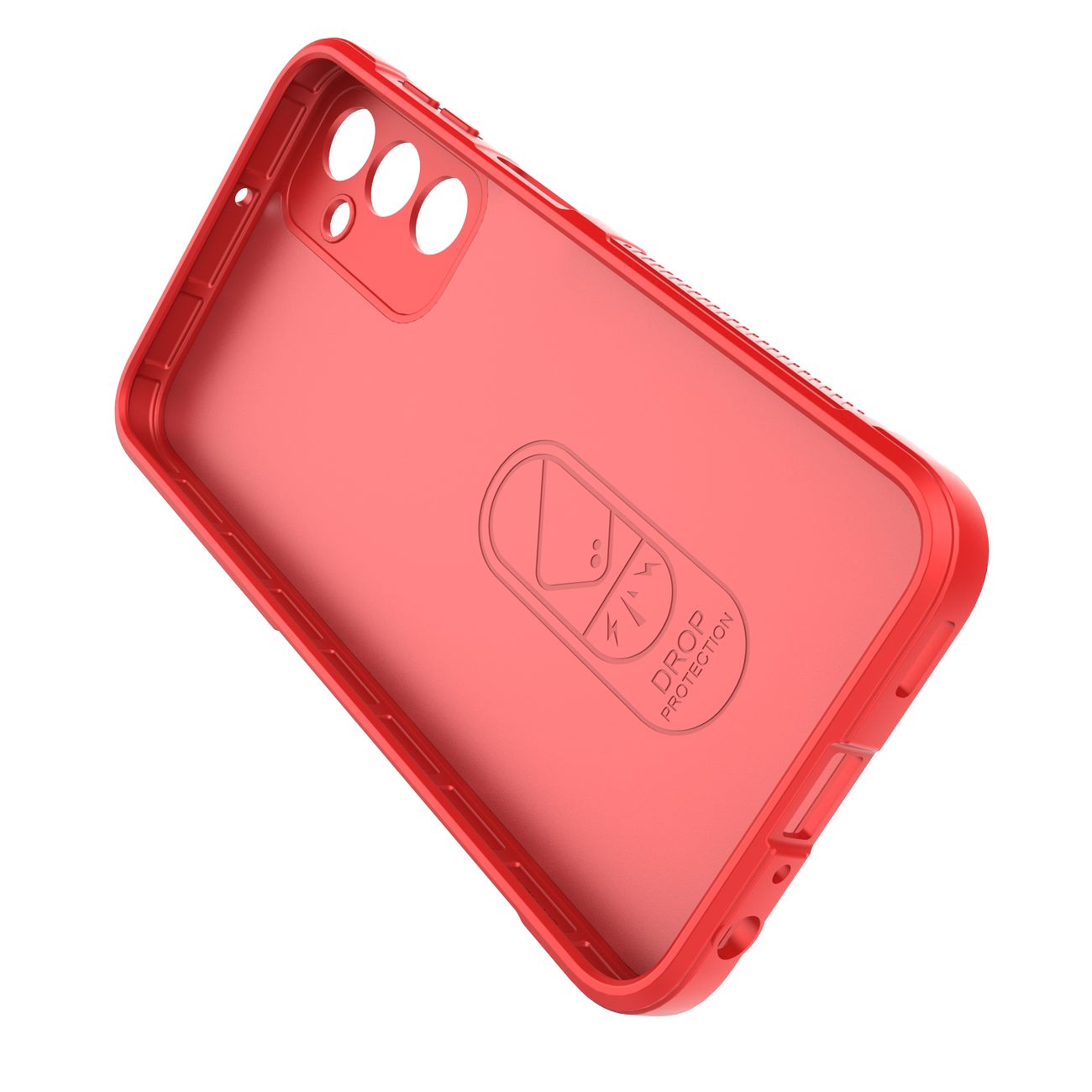 Magic Shield dėklas Samsung Galaxy A24 4G – raudonas