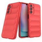 Magic Shield dėklas Samsung Galaxy A24 4G – raudonas