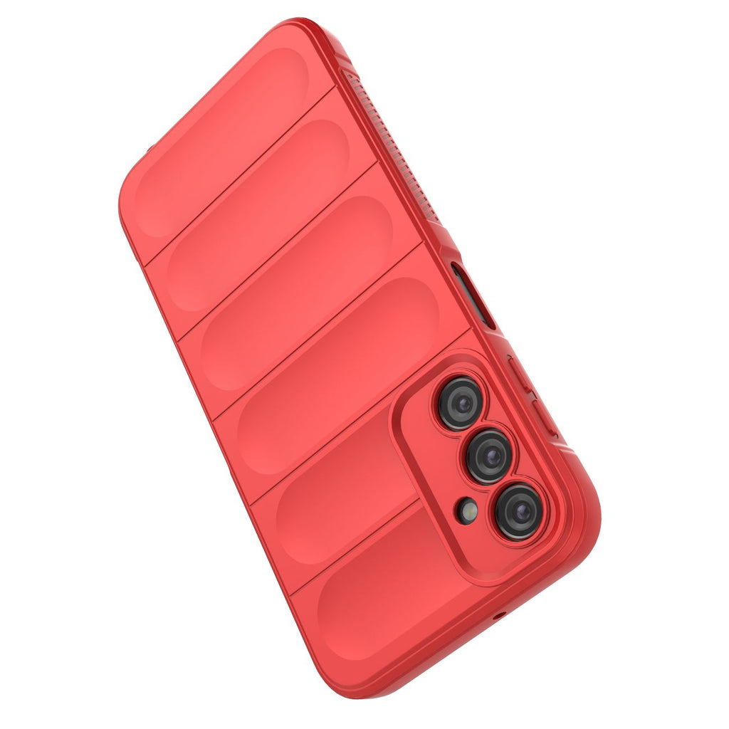 Magic Shield dėklas Samsung Galaxy A24 4G – raudonas