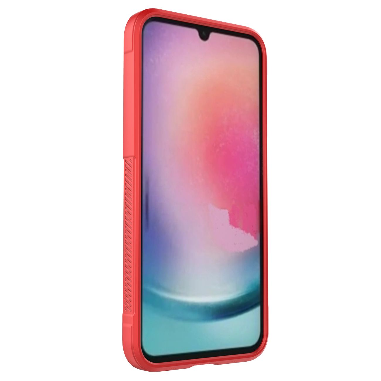 Magic Shield dėklas Samsung Galaxy A24 4G – raudonas