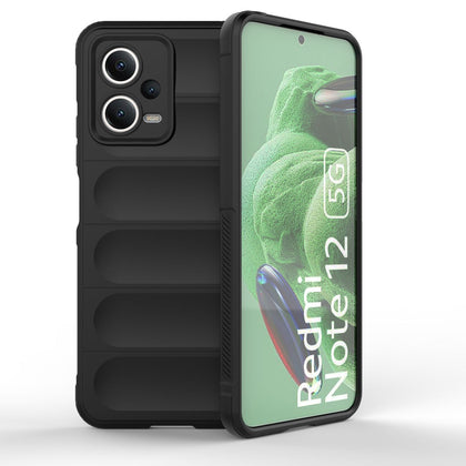 Magic Shield dėklas Xiaomi Redmi Note 12 5G / Poco X5 5G – juodas -- Xiaomi Redmi Note 12