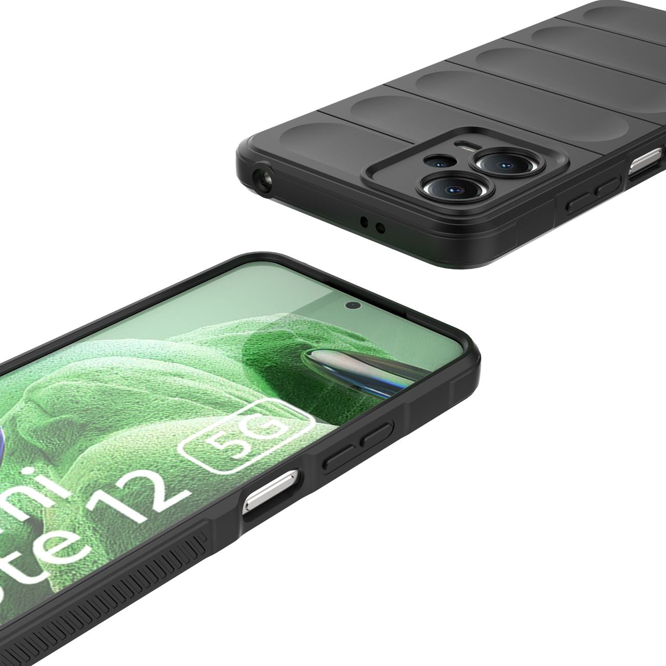Magic Shield dėklas Xiaomi Redmi Note 12 5G / Poco X5 5G – juodas -- Xiaomi Redmi Note 12