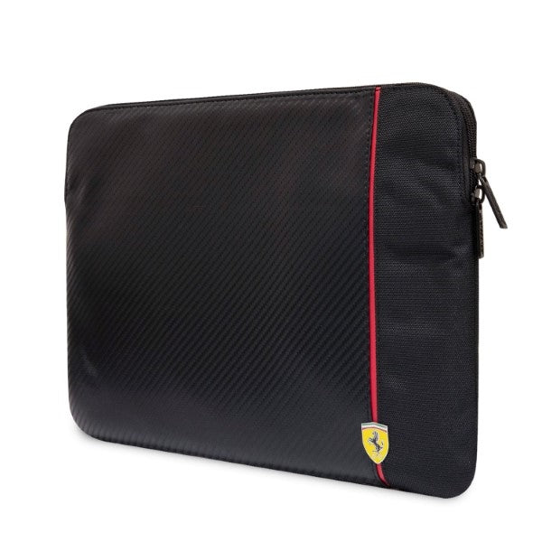 Ferrari Carbon&amp;Smooth dėklas 14" nešiojamajam kompiuteriui - juodas -- Laptop Bags