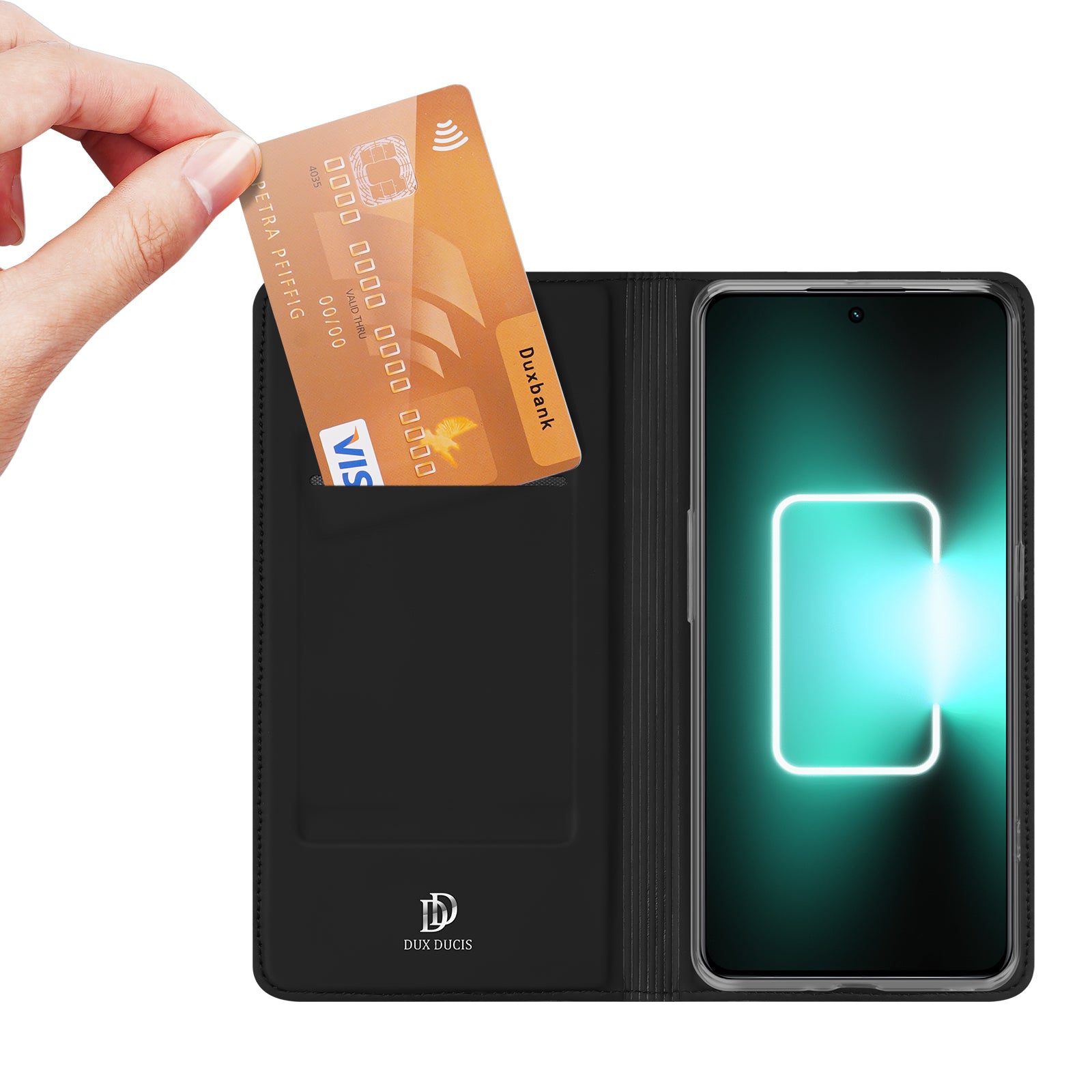 Dux Ducis Skin Pro dėklas Realme GT Neo 5/GT3 – juodas -- Realme GT3