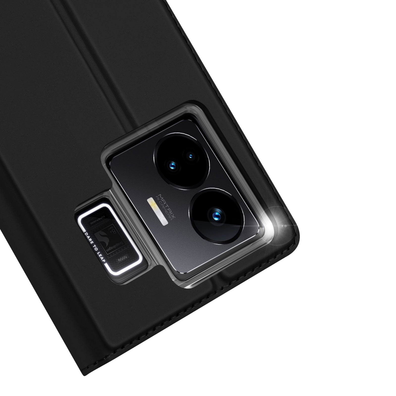 Dux Ducis Skin Pro dėklas Realme GT Neo 5/GT3 – juodas -- Realme GT3