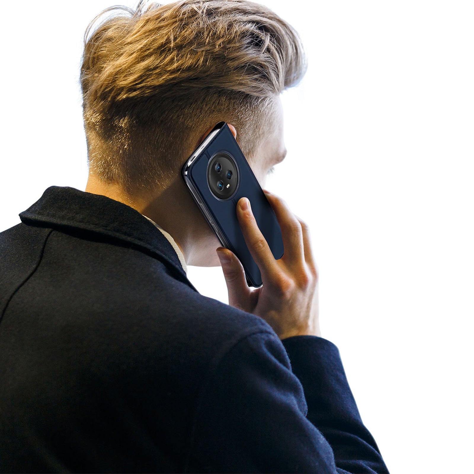 Dux Ducis Skin Pro dėklas Honor Magic5 – mėlynas -- Honor Magic5