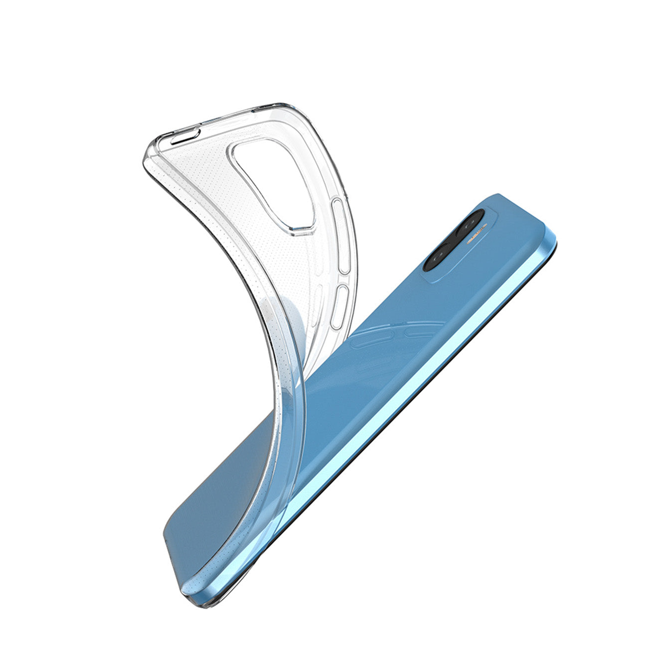 Skaidrus 0,5 mm TPU dėklas Xiaomi Redmi A2/A1 -- Xiaomi Redmi A1