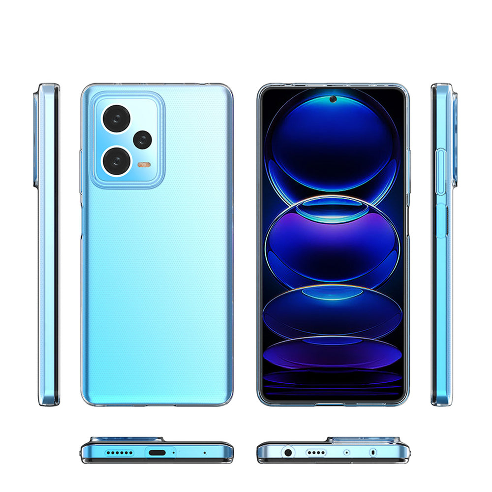 Skaidrus TPU dėklas Xiaomi Redmi Note 12 Pro+ (0,5 mm) -- Xiaomi Redmi Note 12 Pro+