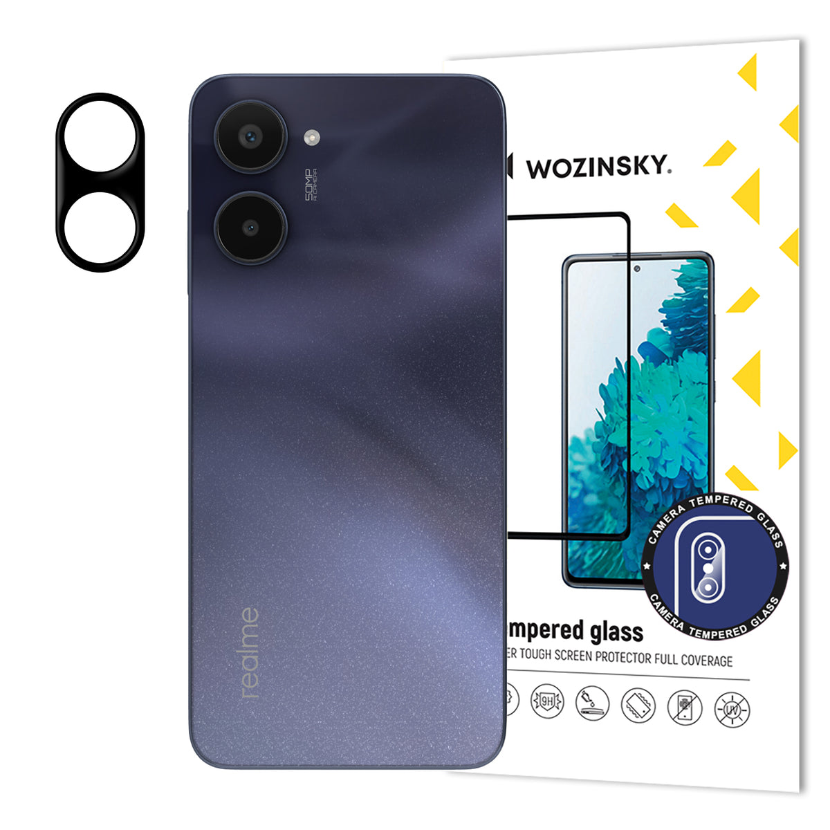 Wozinsky kameros apsauginis stiklas Realme 10 (9H) -- Realme 10