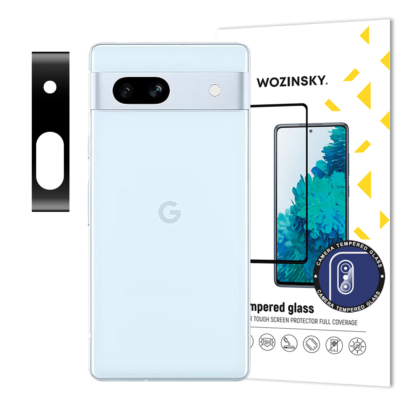 Wozinsky kameros stiklas Google Pixel 7a (9H) -- Google Pixel 7a