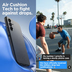 Spigen Liquid Air dėklas Samsung Galaxy A54 5G – juodas