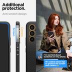Spigen Liquid Air dėklas Samsung Galaxy A54 5G – juodas