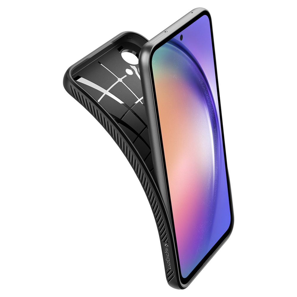 Spigen Liquid Air dėklas Samsung Galaxy A54 5G – juodas