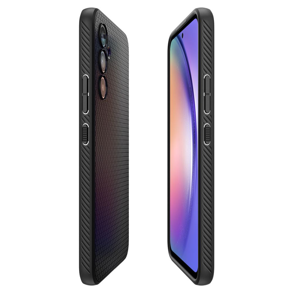 Spigen Liquid Air dėklas Samsung Galaxy A54 5G – juodas