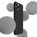 3mk silikoninis dėklas, skirtas iPhone 11 Pro Max – juodas -- iPhone 11 Pro Max