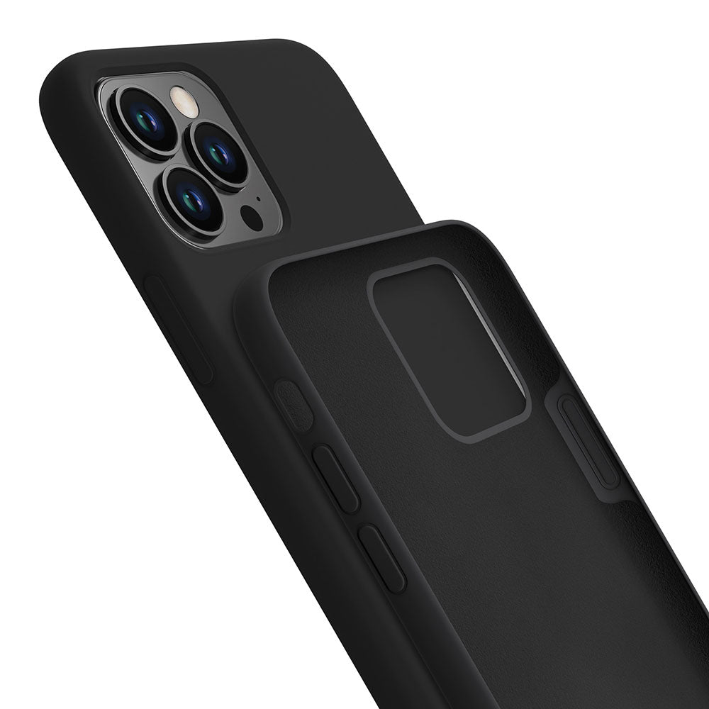 3mk silikoninis dėklas, skirtas iPhone 11 Pro Max – juodas -- iPhone 11 Pro Max