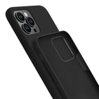 3mk silikoninis dėklas, skirtas iPhone 11 Pro Max – juodas -- iPhone 11 Pro Max