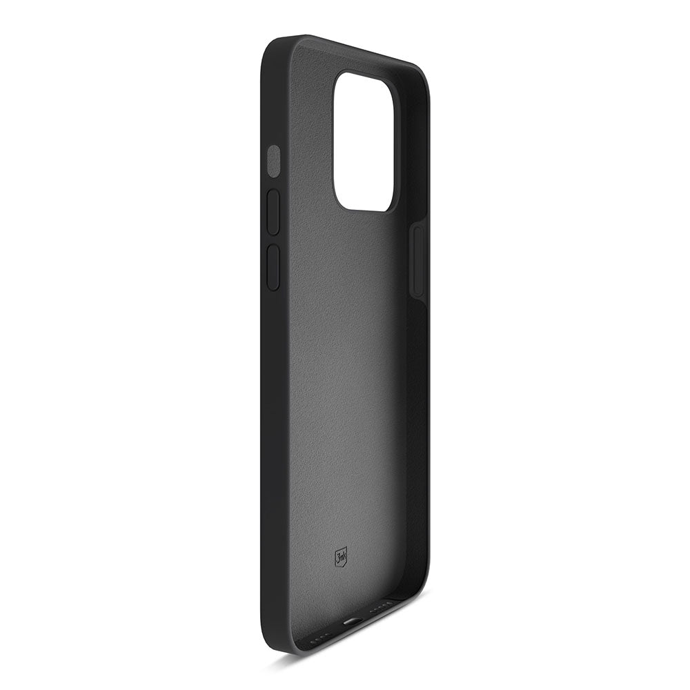 iPhone 13 Pro Max serijos 3mk silikoninis dėklas – juodas
