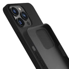 iPhone 13 Pro Max serijos 3mk silikoninis dėklas – juodas