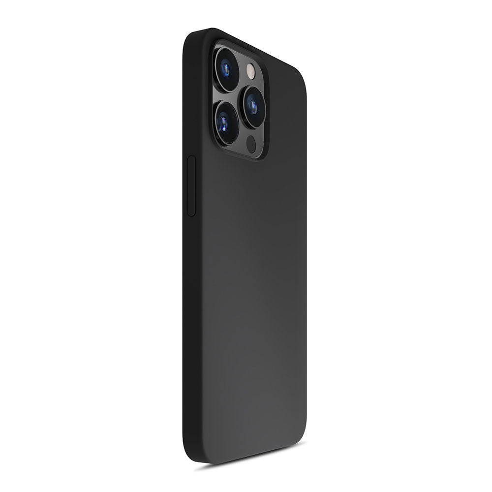 iPhone 13 Pro Max serijos 3mk silikoninis dėklas – juodas