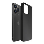 iPhone 13 Pro Max serijos 3mk silikoninis dėklas – juodas