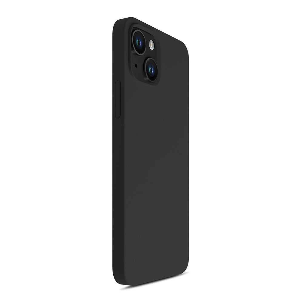 iPhone 14 Plus 3mk silikoninių dėklų serija – juoda